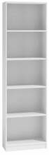 Raamaturiiul Top E Shop R40 Biel, valge