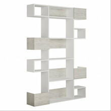 Põrandariiul Kalune Design Niho 855DTE3720, 120 x 20 x 171 cm, valge