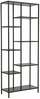 Põrandariiul Signal Meble Costa A, 70 x 30 x 178 cm, must