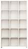 Raamaturiiul Kalune Design Pritone, 90 x 25 x 160 cm, valge