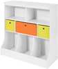 Laste raamaturiiul Sobuy KMB26-W, 92 x 40 x 93 cm, valge