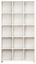 Raamaturiiul Kalune Design Pritone, 90 x 25 x 160 cm, valge