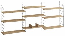 Seinariiul Kalune Design Laba, 216 x 20 x 85 cm, tamm