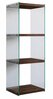 Raamaturiiul Kalune Design R301, 35 x 40 x 120 cm, pähkel