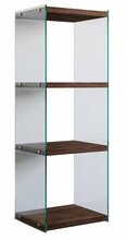 Raamaturiiul Kalune Design R301, 35 x 40 x 120 cm, pähkel