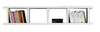 Riiul Kalune Design Snow, 19.5 x 120 x 33.6 cm, valge