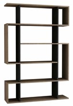 Raamaturiiul Kalune Design Mito, 108.5 x 25 x 161 cm, antratsiit/sonoma tamm