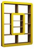 Riiul Kalune Design Orkide, 108.4 cm x 21.8 cm x 140 cm, pruun/kollane