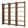 Põrandariiul Kalune Design City 3, 184.6 x 24.2 x 170 cm, pruun/pähkel