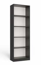 Raamaturiiul Top E Shop Onyx R60, 60 x 30 x 182 cm, antratsiit