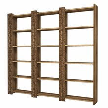 Põrandariiul Kalune Design City 3, 184.6 x 24.2 x 170 cm, pruun/pähkel