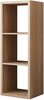 Raamaturiiul ADRK Cleo I, 33 x 40,5 x 113,5 cm, sonoma tamm