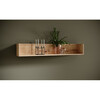 Raamaturiiul ADRK Furniture Janez, 120 x 20 x 20 cm, pruun, tamm