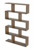 Põrandariiul Kalune Design Nilufer, 156 x 90 cm, pruun/pähkel