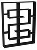 Põrandariiul Kalune Design Esteban, 120 x 22 x 156 cm, must
