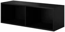 Seinariiul Cama Meble Roco RO2, 112 x 37 x 37 cm, must