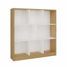 Riiul Top E Shop Fiesta 8P, 100 x 24 x 104 cm, artisan oak/valge