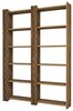 Põrandariiul Kalune Design City 2, 124.6 x 24.2 x 170 cm, pähkel