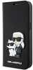 Telefoniümbris Karl Lagerfeld KLBKP14LSANKCPK, iPhone 14 Pro, 6.1, must, Saffiano Karl & Choupette