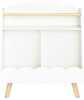 Lasteraamatute riiul Sobuy KMB100-K-W, 61 x 35 x 71 cm, valge/beež