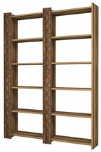 Põrandariiul Kalune Design City 2, 124.6 x 24.2 x 170 cm, pähkel