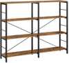 Raamaturiiul Vasagle LLS114B01, 30 x 120 x 172,5 cm, vintage pruun