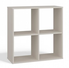Riiul Top E Shop Malax 2x2, 74 x 30 x 75 cm, beež