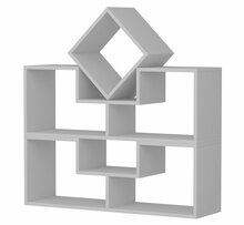 Põrandariiul Kalune Design Beled, 29.5 x 105 x 76.4 cm, valge