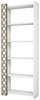 Põrandariiul Kalune Design City 845HCT3605, 24.2 x 64.6 x 170 cm, valge/pruun