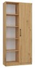 Raamaturiiul Top E Shop Topeshop RD-80 Artisan, 30 x 80 x 182 cm, tamm
