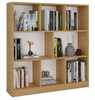Raamatukapp Top E Shop Fiesta 8P, 100 x 24 x 104 cm, artisan oak, pruun