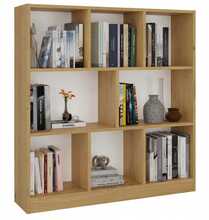 Raamatukapp Top E Shop Fiesta 8P, 100 x 24 x 104 cm, artisan oak, pruun