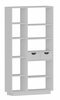Põrandariiul Kalune Design Luma 550ARN1612, 25 x 80.4 x 188.6 cm, valge