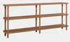 Raamaturiiul Kalune Design Zen 688DRA1206, 35 x 180 x 74.9 cm, pruun
