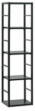 Põrandariiul ASM Switch RM2, 30 x 25 x 118 cm, must