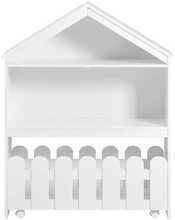 Lastetoa riiul Sobuy KMB52-W, 91 x 30 x 114 cm, valge