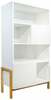 Laste raamaturiiul Kocot Kids Victor, 90 x 40 x 160 cm, valge