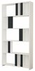 Põrandariiul Kalune Design Lima 845HCT3635, 20 x 90 x 180 cm, antratsiit/valge