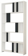 Põrandariiul Kalune Design Lima 845HCT3635, 20 x 90 x 180 cm, antratsiit/valge