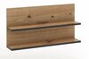 Seinariiul ADRK Furniture POL10, 80 x 15 x 40 cm, pruun, tamm