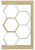 Põrandariiul Kalune Design Artemis 322RTC1116, 24.6 x 90 x 140 cm, tamm/valge