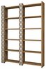 Põrandariiul Kalune Design City 2, 124.6 x 24.2 x 170 cm, pruun/kreem