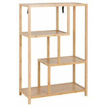 Raamaturiiul Giga Living Moso, 77 x 35 x 113,8 cm, pruun