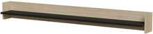 Riiul Cama Meble Porto, 150 x 18 x 16,5 cm, tamm/must