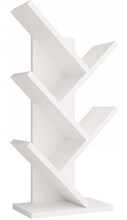 Raamaturiiul Top E Shop Funny Mini, valge, 26,5 x 15,5 x 61 cm
