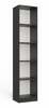 Raamatukapp Top E Shop Bookcase 40 cm, antratsiit