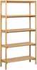 Raamaturiiul Actona Braidwood, 86 x 30 x 160 cm, tammepuit