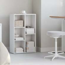 Raamaturiiul Vasagle LBC25WT, 50 x 80 x 24 cm, valge