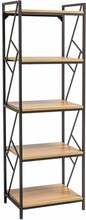 Põrandariiul Signal Tablo R5, 180 x 40 x 60 cm, tamm/must