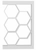 Raamaturiiul Kalune Design Artemis 322RTC1115, 24.6 x 90 x 140 cm, valge
